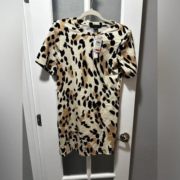 NWT Sanctuary Replay Cotton Printed T-Shirt Dress - Picture 2 of 9